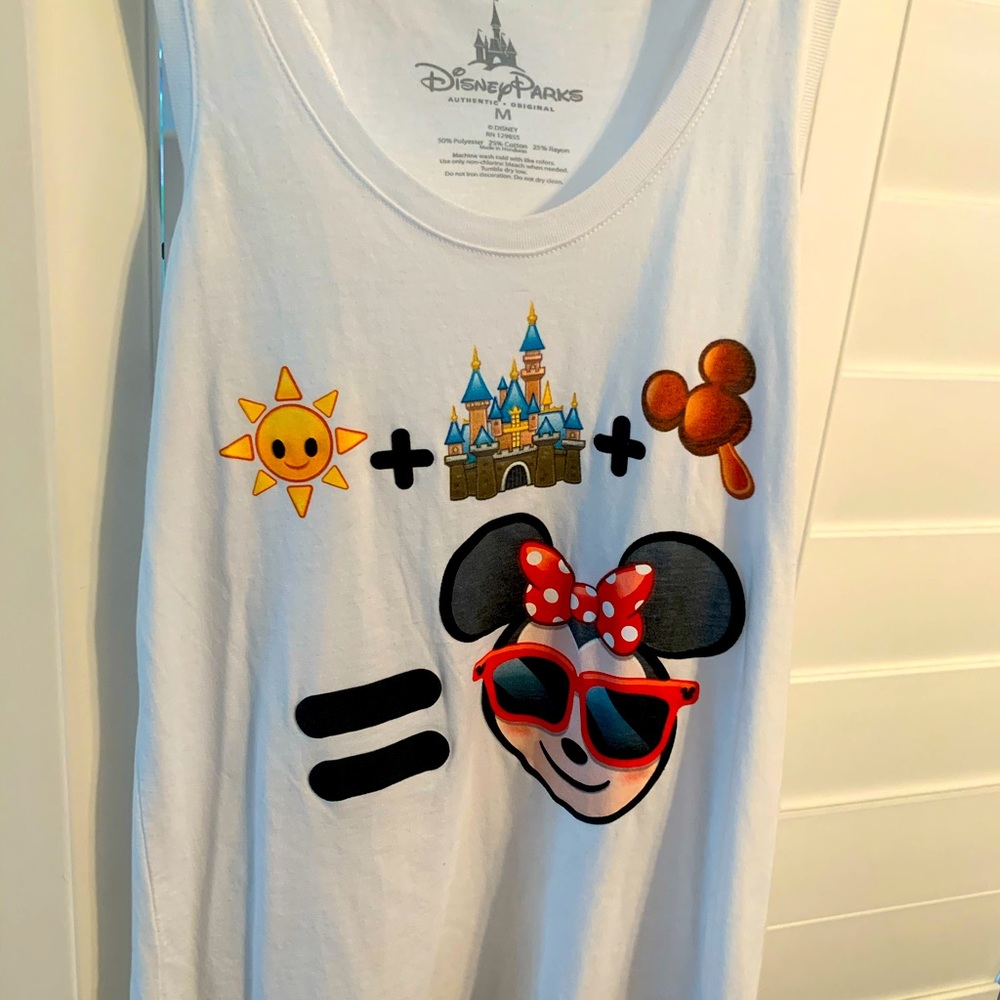 Lot of 4 Disney World Park Tank Tops